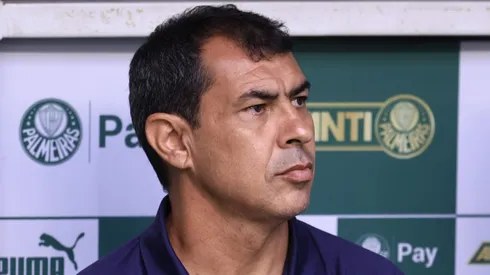 SP - SAO PAULO - 28/01/2024 - PAULISTA 2024, PALMEIRAS X SANTOS - Fabio Carille tecnico do Santos durante partida contra o Palmeiras no estadio Arena Allianz Parque pelo campeonato Paulista 2024. Foto: Marcello Zambrana/AGIF