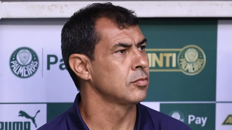 SP - SAO PAULO - 28/01/2024 - PAULISTA 2024, PALMEIRAS X SANTOS - Fabio Carille tecnico do Santos durante partida contra o Palmeiras no estadio Arena Allianz Parque pelo campeonato Paulista 2024. Foto: Marcello Zambrana/AGIF