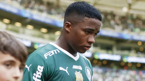 Endrick of Palmeiras . (Photo by Ricardo Moreira/Getty Images)