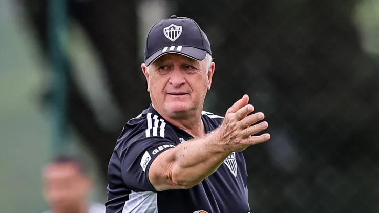 Felipão se envolveu em polêmica no Atlético (Foto: Pedro Souza / Atlético / Divulgação)