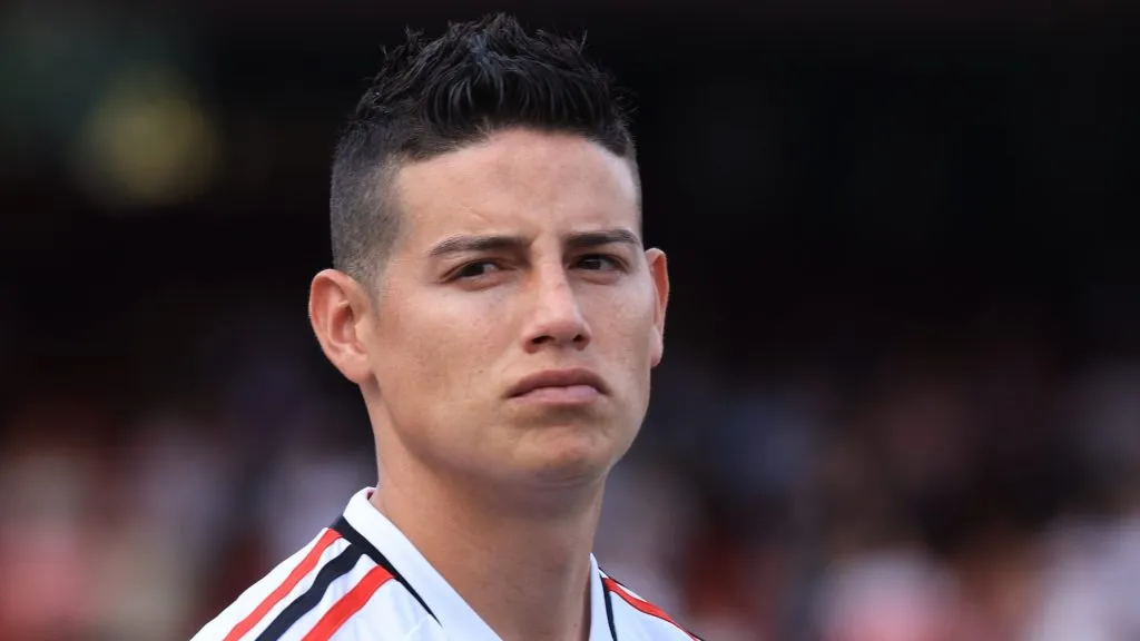 James Rodríguez só pode jogar o Paulistão na próxima fase. Foto: Marcello Zambrana/AGIF