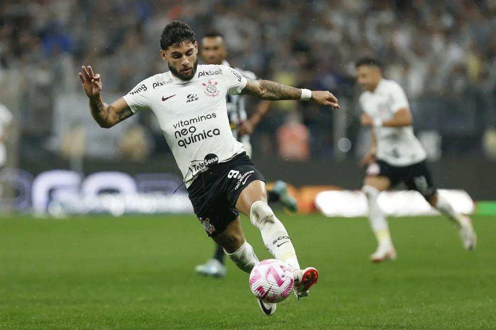 Yuri Alberto of Corinthians . (Photo by Ricardo Moreira/Getty Images)