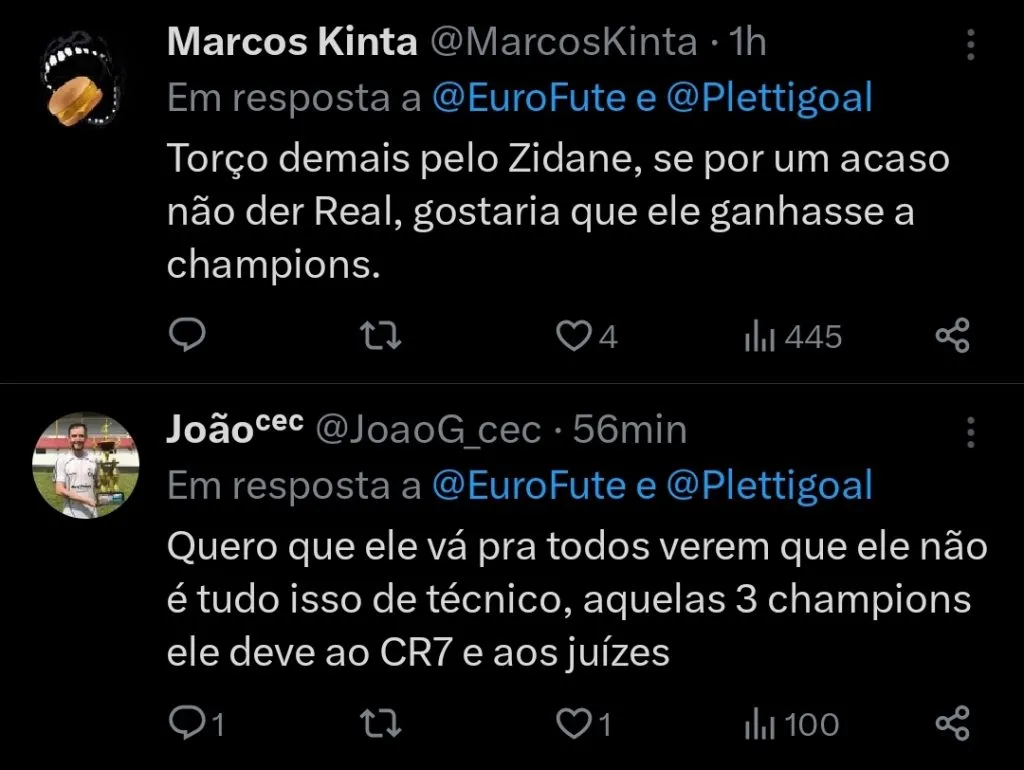 Repercussão via Twitter