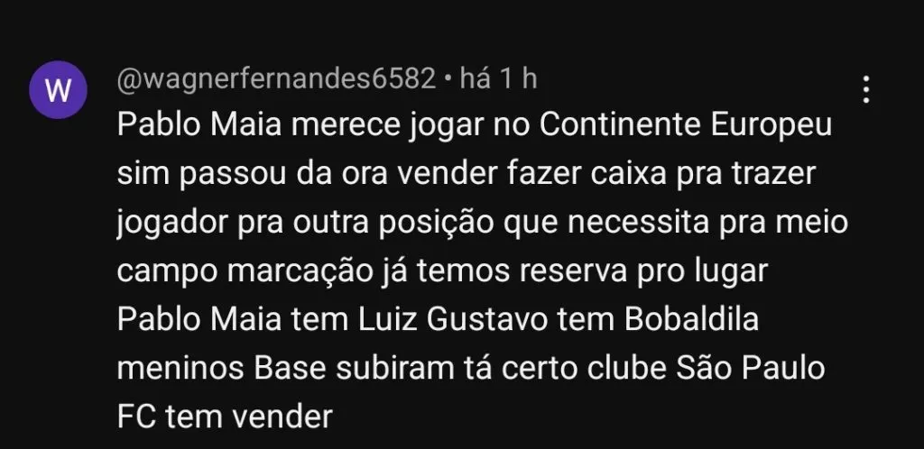 Repercussão via YouTube