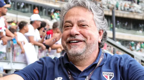 MG - BELO HORIZONTE - 04/02/2024 - SUPERCOPA 2024, PALMEIRAS X SAO PAULO - Julio Casares Presidente do Sao Paulo durante partida contra o Palmeiras no estadio Mineirao pelo campeonato Supercopa 2024. Foto: Gilson Lobo/AGIF