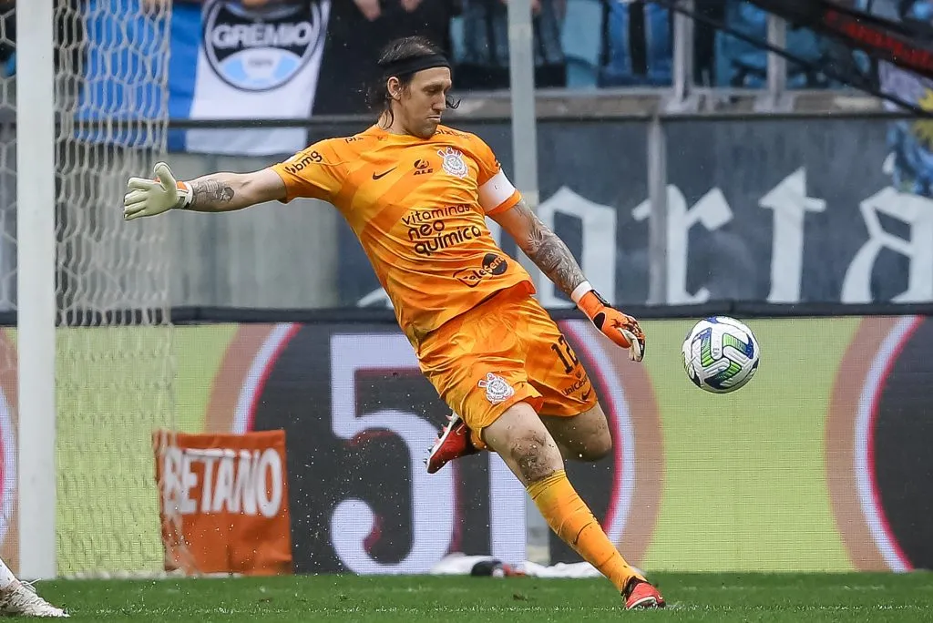 Cássio em ação pelo Corinthians (Photo by Pedro H. Tesch/Getty Images)