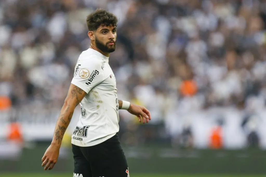 Yuri Alberto em ação pelo Corinthians. Foto: Ricardo Moreira/Getty Images