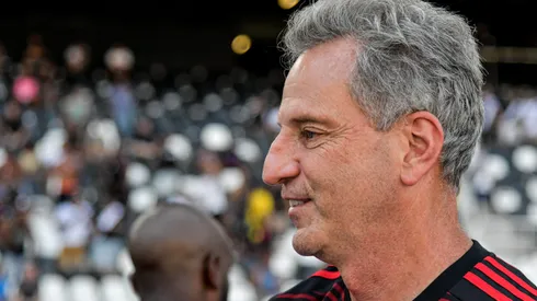 RJ - Rio de Janeiro - 06/03/2022 - CARIOCA 2022, FLAMENGO X VASCO - Rodolfo Landim presidente do Flamengo durante partida contra o Vasco no estadio Engenhao pelo campeonato Carioca 2022. Foto: Thiago Ribeiro/AGIF