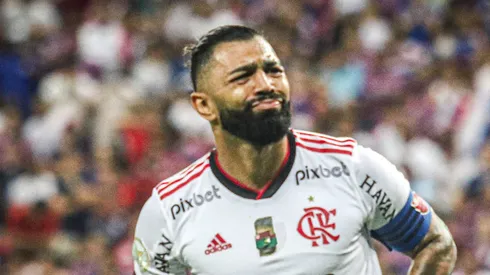 Presidente de rival do Flamengo confirma interesse em Gabigol: "Gostaria". Foto: Lucas Emanuel/AGIF