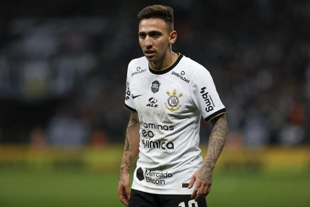 Gustavo Mosquito em ação pelo Corinthians. (Photo by Ricardo Moreira/Getty Images)