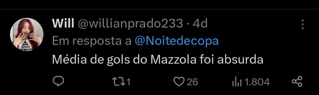 Repercussão via Twitter