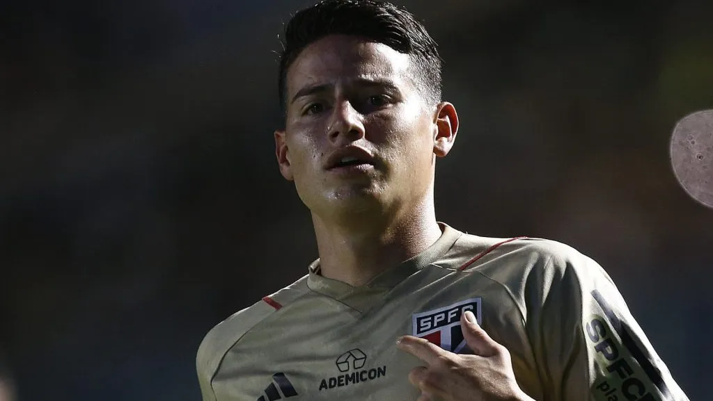 James Rodríguez prepara saída do São Paulo e define de uma vez onde quer jogar. (Photo by Wagner Meier/Getty Images)