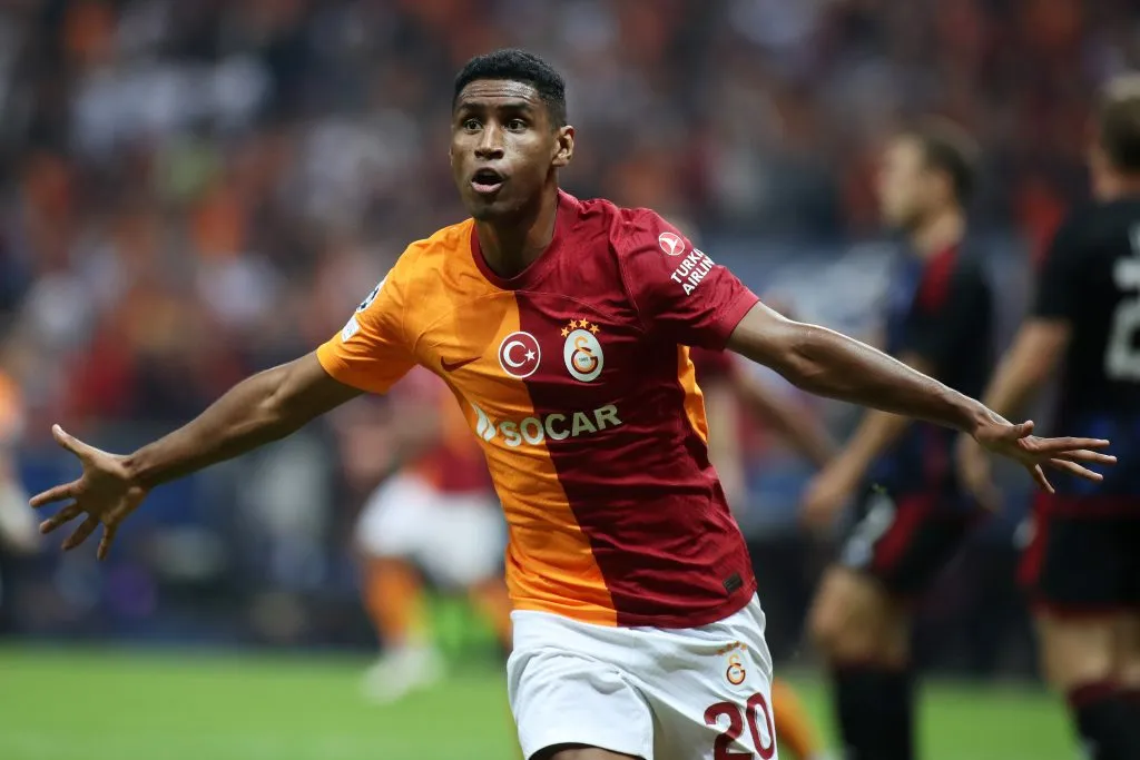 Tetê em ação pelo Galatasaray (Photo by Ahmad Mora/Getty Images)