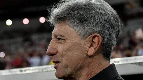 RJ – RIO DE JANEIRO – 11/06/2023 – BRASILEIRO A 2023, FLAMENGO X GREMIO – Renato Portaluppi tecnico do Gremio durante partida contra o Flamengo no estadio Maracana pelo campeonato BRASILEIRO A 2023. Foto: Thiago Ribeiro/AGIF