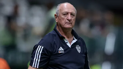 Felipão: técnico reclamou de vaias da torcida do Atlético (Foto: Pedro Souza / Atlético / Divugalção)