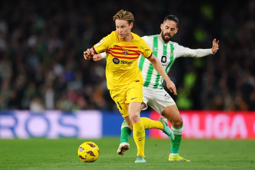 Frenkie de Jong of FC Barcelona (Photo by Fran Santiago/Getty Images)