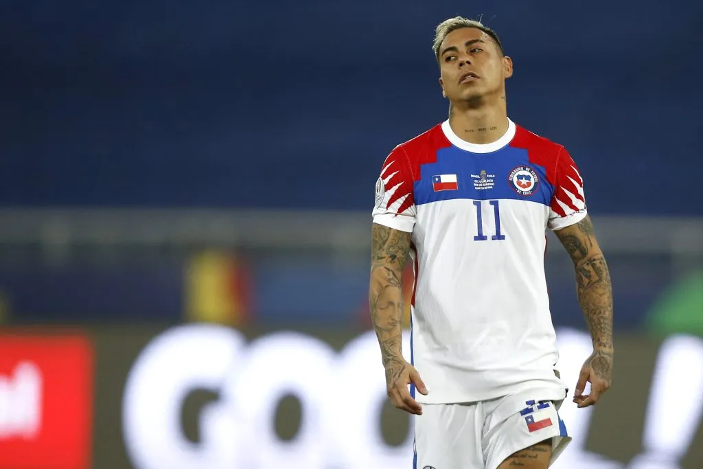 Atacante em ação pelo Chile (Photo by Wagner Meier/Getty Images)