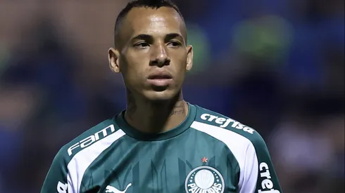 SP - BARUERI - 08/02/2024 - PAULISTA 2024, PALMEIRAS X ITUANO - Breno Lopes jogador do Palmeiras durante aquecimento antes da partida contra o Ituano no estadio Arena Barueri pelo campeonato Paulista 2024. Foto: Marcello Zambrana/AGIF
