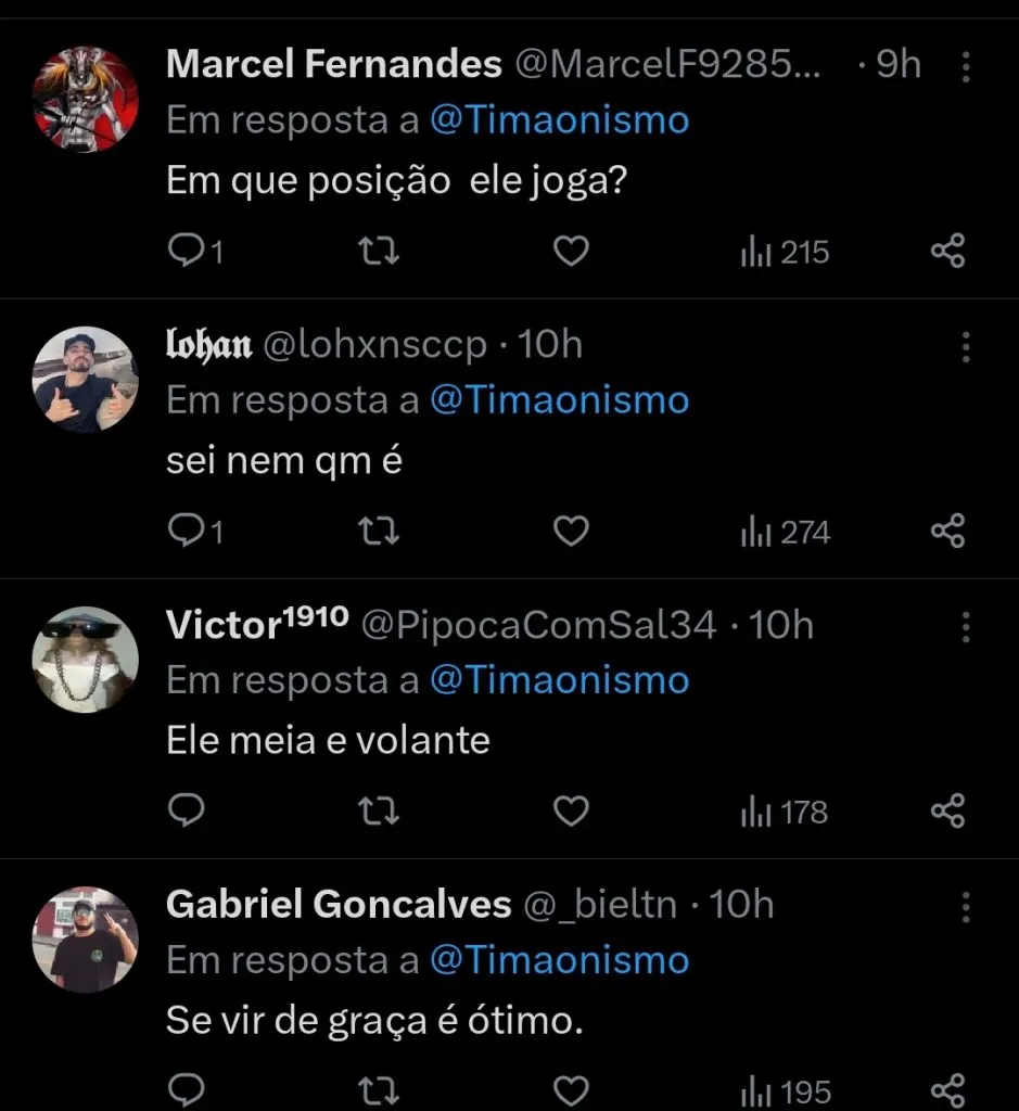 Repercussão via Twitter