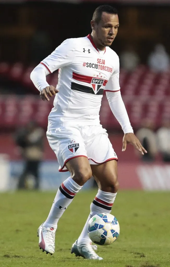 Luís Fabiano em ação pelo São Paulo. Foto: Miguel Schincariol/Getty Images