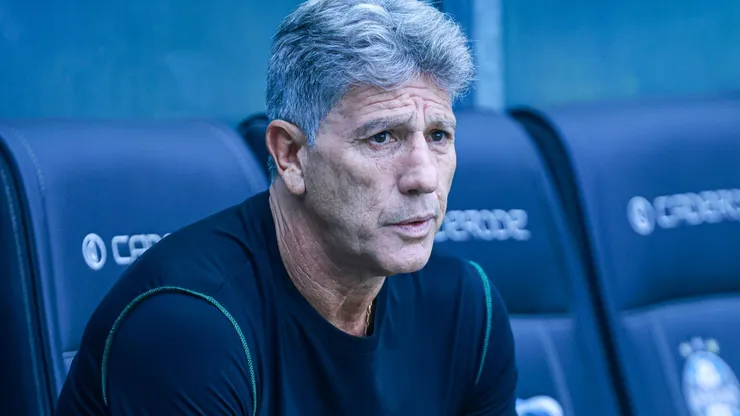 Renato Portaluppi tecnico do Gremio durante partida contra o Sao Luiz-RS no estadio Arena do Gremio pelo campeonato Gaucho 2024. Foto: Maxi Franzoi/AGIF