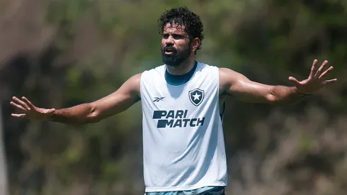 Diego Costa: novo reforço do Grêmio (Foto: Vitor Silva/Botafogo/Divulgação)