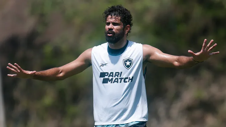 Diego Costa: novo reforço do Grêmio (Foto: Vitor Silva/Botafogo/Divulgação)