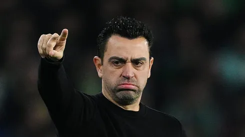 Xavi no comando do Barcelona. Foto: David Ramos/Getty Images
