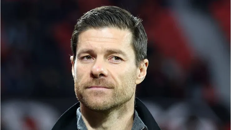 Xabi Alonso, Head Coach of Bayer Leverkusen. (Photo by Lars Baron/Getty Images)
