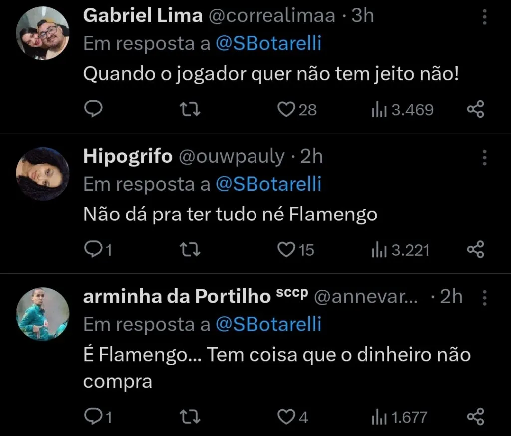 Repercussão via Twitter