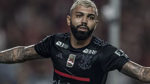 Gabigol, do Flamengo, flerta com transferĂȘncia para time inusitado. Foto: Talita Gouvea/AGIF