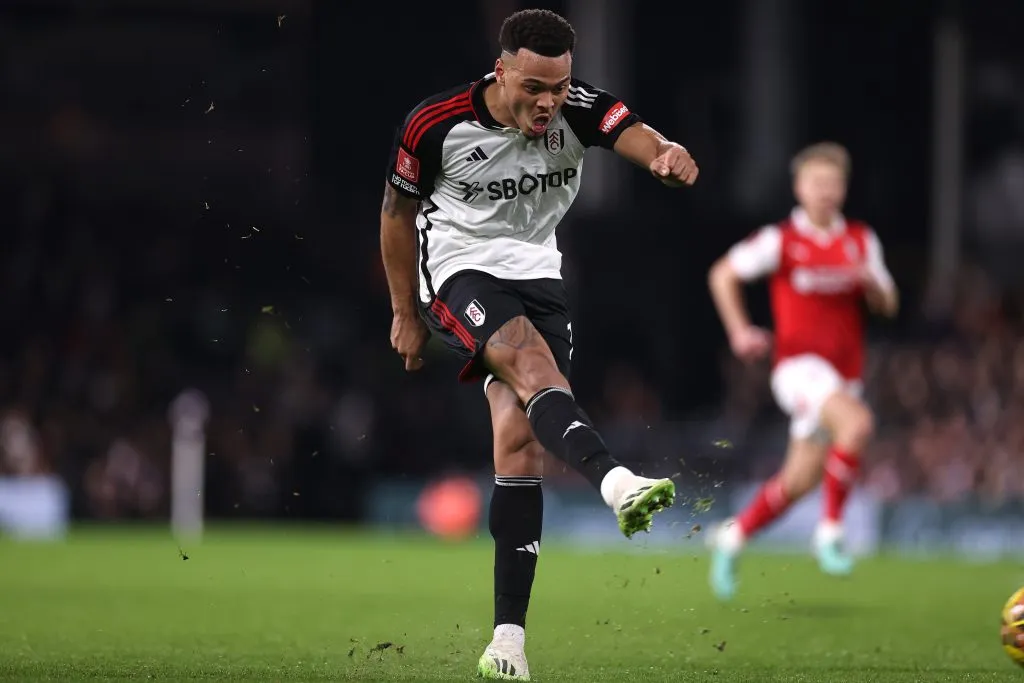 Muniz pelo Fulham. (Photo by Ryan Pierse/Getty Images)