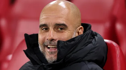 Guardiola e City trolam torcedores do Arsenal. Foto: Alex Pantling/Getty Images