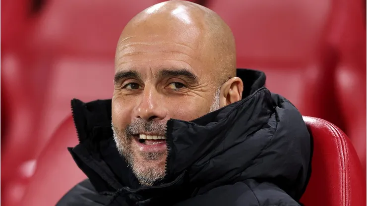 Guardiola e City trolam torcedores do Arsenal. Foto: Alex Pantling/Getty Images