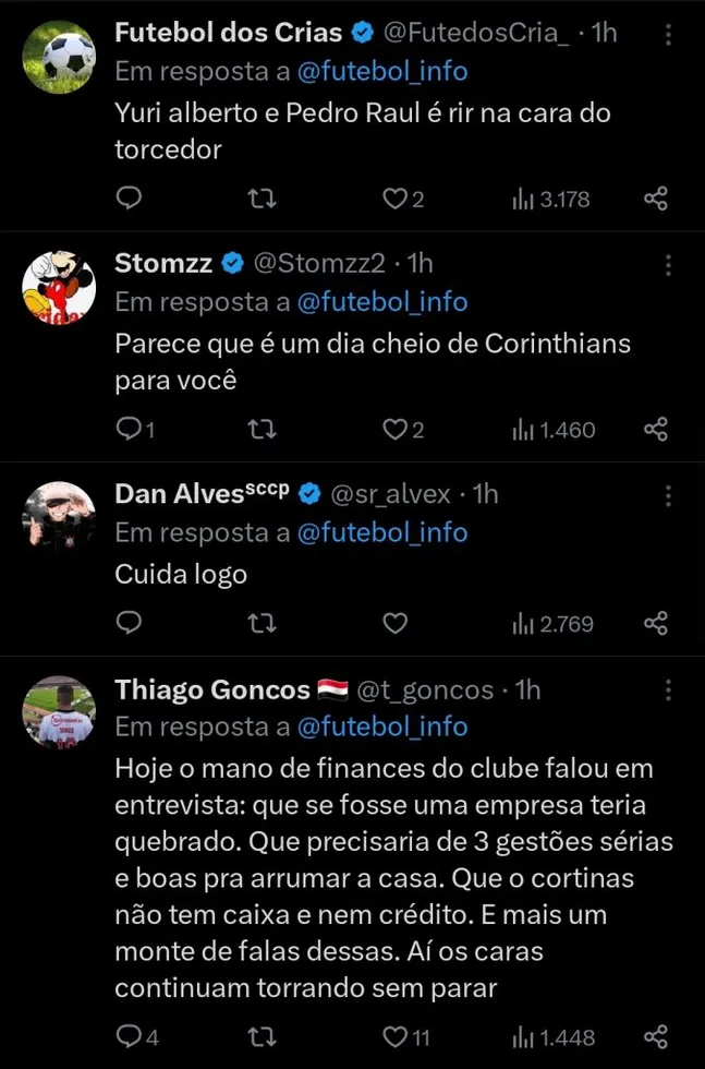Repercussão via Twitter