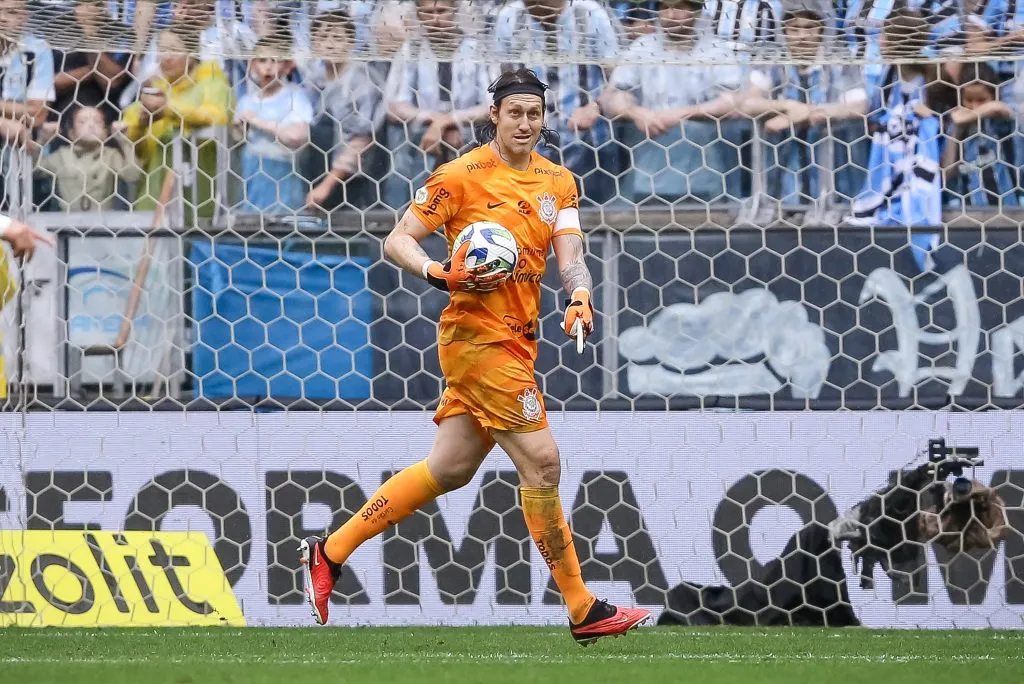 Cássio em ação pelo Corinthians (Photo by Pedro H. Tesch/Getty Images)