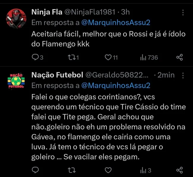 Repercussão via Twitter