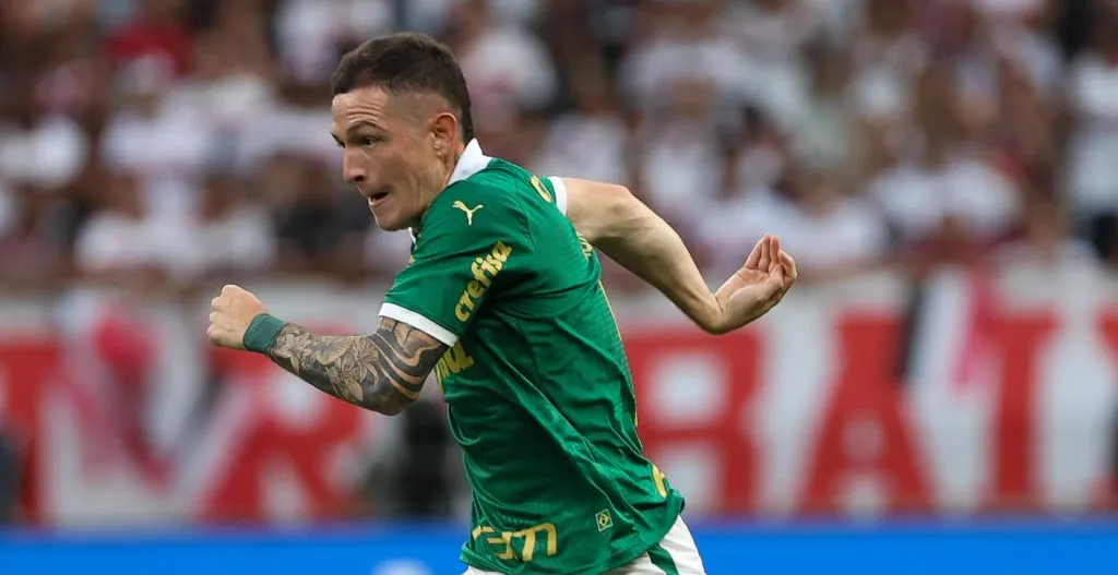 Aníbal Moreno: volante sofreu lesão no Palmeiras (Foto: Cesar Greco/Palmeiras/Divulgação)