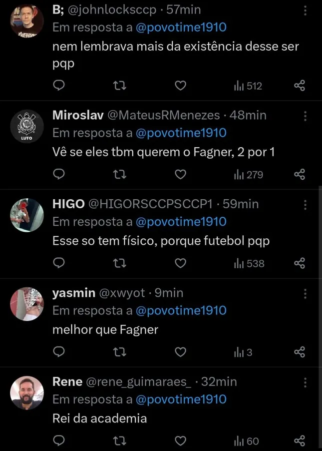 Repercussão via Twitter