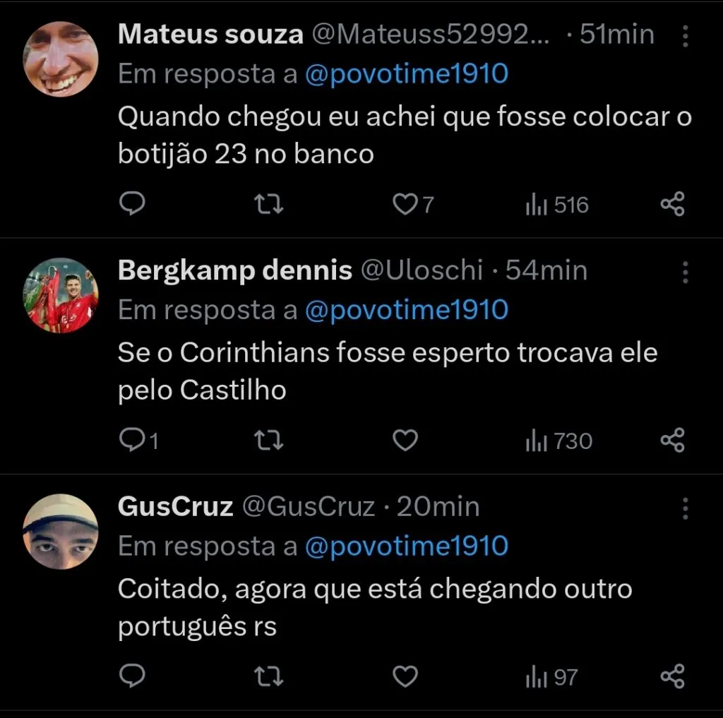 Repercussão via Twitter