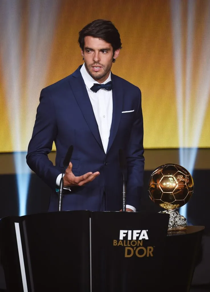 Kaká é o último brasileiro eleito o melhor do mundo. Foto: Matthias Hangst/Getty Images