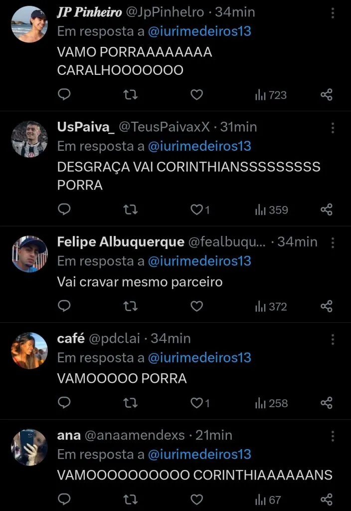 Repercussão via Twitter