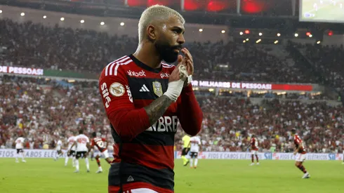 Gabriel Barbosa of Flamengo. (Photo by Wagner Meier/Getty Images)
