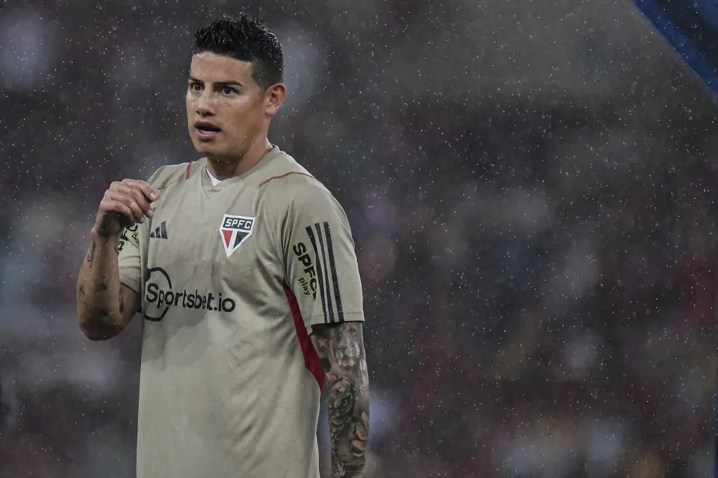 James deixará o São Paulo. Foto: Thiago Ribeiro/AGIF