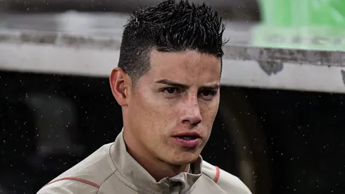 James Rodríguez pode sair do São Paulo e reforçar 'rival' do Corinthians. Foto: Thiago Ribeiro/AGIF