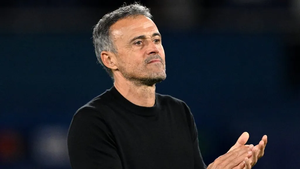 Luis Enrique, Head técnico do Paris Saint-Germain (Photo by David Ramos/Getty Images)