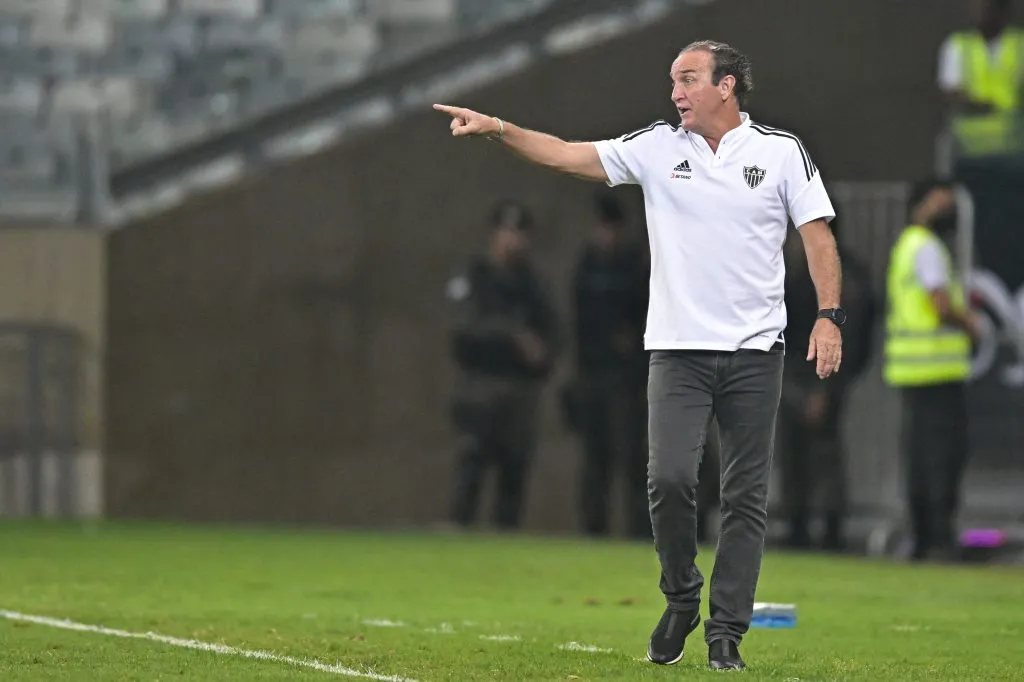 Cuca pelo Atlético Mineiro. (Photo by Pedro Vilela/Getty Images)