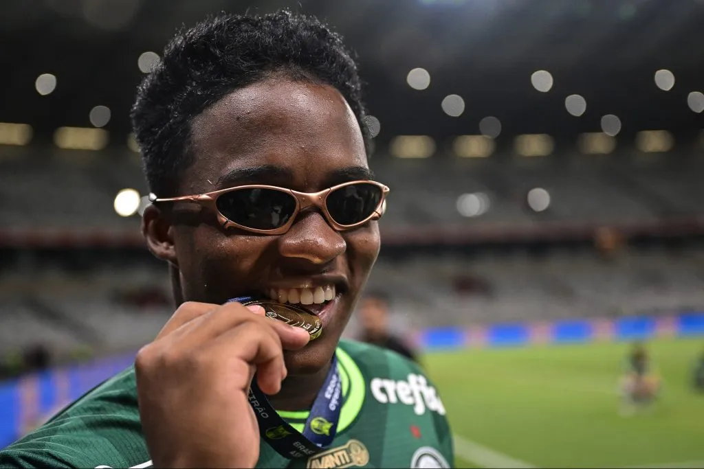 Endrick do Palmeiras. (Photo by Pedro Vilela/Getty Images)