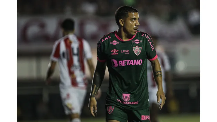 David Terans na estreia pelo Fluminense. Foto: Lucas Merçon/FFC