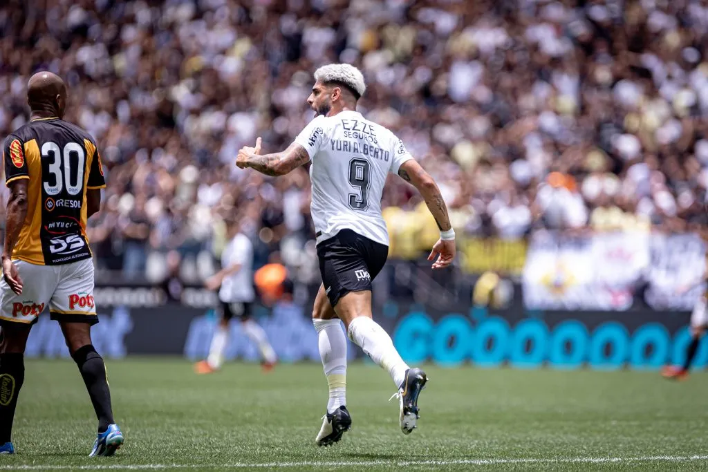 Yuri soma um gol em 2024. Foto: Leonardo Lima/AGIF